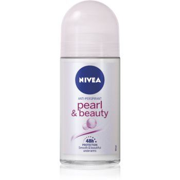 Nivea Pearl & Beauty deodorant roll-on antiperspirant pentru femei ieftin