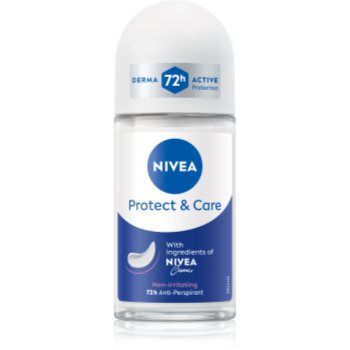 Nivea Protect & Care deodorant roll-on antiperspirant pentru femei