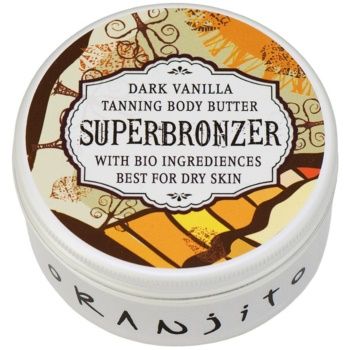 Oranjito Bio Dark Vanilla Unt de bronzare la solar