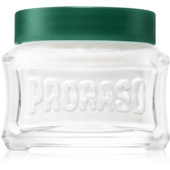 Proraso Green Crema inainte de epilare