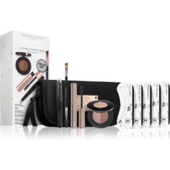 Anastasia Beverly Hills OG Brow Kit set cadou Medium Brown(pentru sprâncene) culoare ieftina