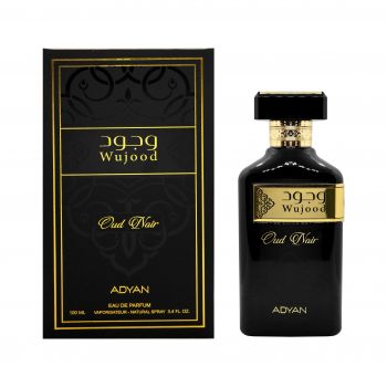 Apa de parfum Adyan, WUJOOD OUD NOIR, unisex, 100ml de firma original