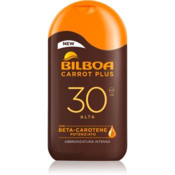 Bilboa Carrot Plus loțiune pentru plaja SPF 30