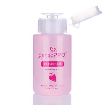 Cleanser unghii SensoPRO Milano Strawberry Cleaner - Degresant, 160 ml