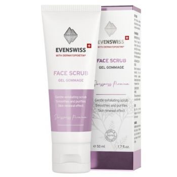 Exfoliant pentru Fata - Gel Gommage Evenswiss, 50 ml de firma original