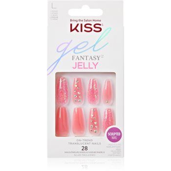 KISS Gel Fantasy Jelly unghii artificiale