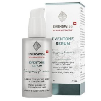 Ser Uniformizant pentru Pielea Pigmentată - Evenswiss Eventone Serum, 50 ml