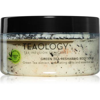 Teaology Green Tea Reshaping Body Scrub exfoliant pentru corp ieftin