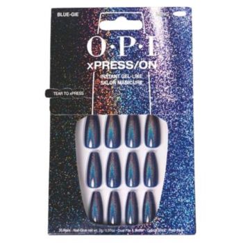 Unghii artificiale, Opi, Xpress/On, Blue-Gie, 30 buc