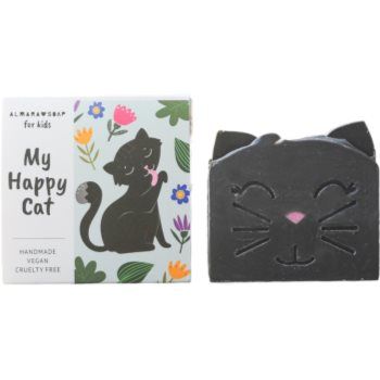 Almara Soap For Kids My Happy Cat sãpun lucrat manual cu arome de piersici