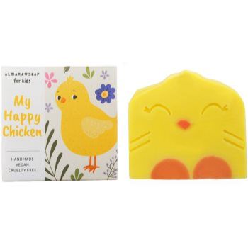 Almara Soap For Kids My Happy Chicken sãpun lucrat manual pentru copii