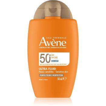 Avène Ultra Fluid Perfecteur Fluid nuantator cu textura usoara SPF 50+