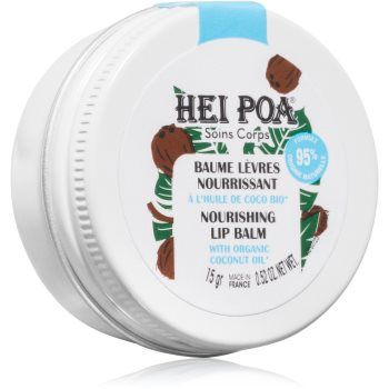 Hei Poa Coconut Oil balsam de buze nutritiv cu ulei de cocos