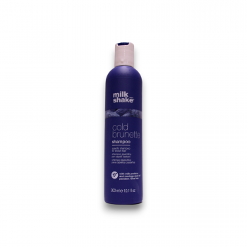 Milk Shake, Cold Brunette, Moringa Oil, Hair Shampoo, Remove Warm Tones – Red/Orange, 300 ml