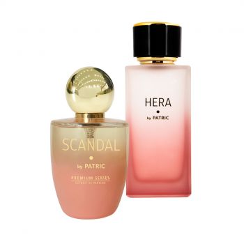 Pachet 2 parfumuri, Scandal by Patric si Hera by Patric, 100 ml, femei