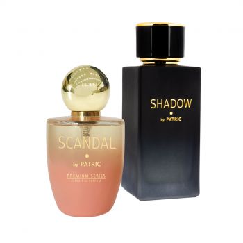 Pachet 2 parfumuri, Scandal by Patric si Shadow by Patric, 100 ml