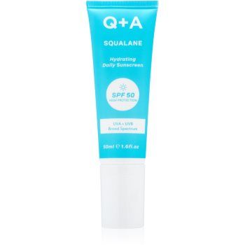 Q+A Squalane crema protectoare pentru fata SPF 50