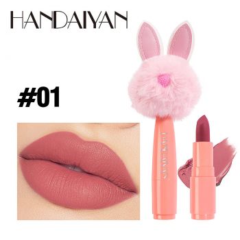 Ruj Mat Fluffy Lollipop Lipstick Handaiyan #01