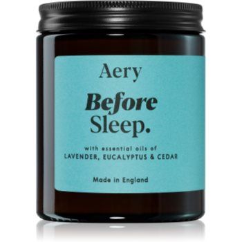 Aery Aromatherapy Before Sleep lumânare parfumată