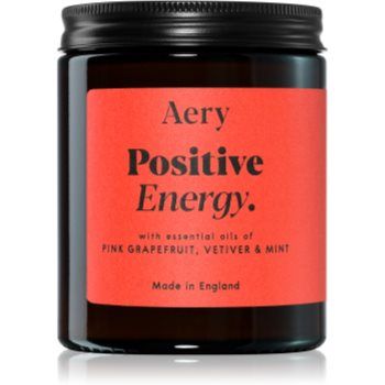 Aery Aromatherapy Positive Energy lumânare parfumată
