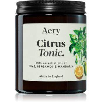 Aery Botanical Citrus Tonic lumânare parfumată