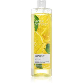 Avon Senses Lemon Burst gel de dus revigorant