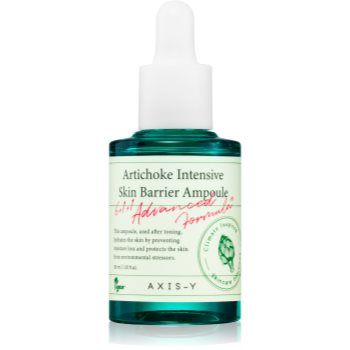 AXIS-Y 6+1+1 Advanced Formula Artichoke Intensive Skin Barrier Ampoule ser regenerant si iluminator pentru a calma si intari pielea sensibila