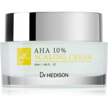 Dr. HEDISON AHA 10% crema exfolianta blanda.