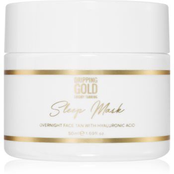 Dripping Gold Sleep Mask mască facială auto-bronzantă, de noapte