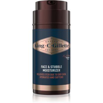 Gillette King C. Face & Stubble Moisturizer cremă hidratantă pentru față și barbă pentru barbati de firma original