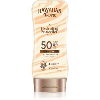 Hawaiian Tropic Hydrating Protection Lotion crema de corp pentru protectie solara SPF 50 ieftina