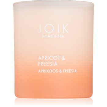 JOIK Organic Home & Spa Apricot & Freesia lumânare parfumată