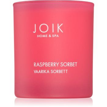 JOIK Organic Home & Spa Raspberry Sorbet lumânare parfumată
