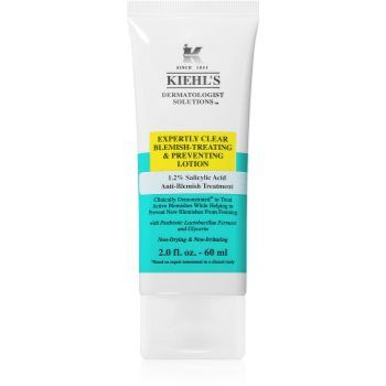 Kiehl's Dermatologist Solutions Expertly Clear Blemish-Treating & Preventing Lotion crema de fata pentru ten acneic
