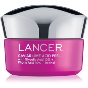 LANCER CAVIAR LIME ACID PEEL crema exfolianta pentru luminozitate si hidratare de firma original