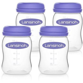 Lansinoh Breastmilk Storage Bottles caserole pentru păstrarea alimentelor