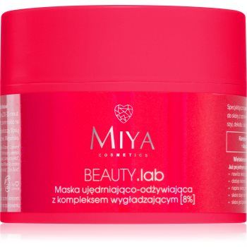 MIYA Cosmetics BEAUTY.lab mască hrănitoare și tonifiantă