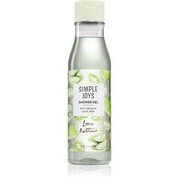 Oriflame Love Nature Simple Joys gel de dus revigorant cu aloe vera