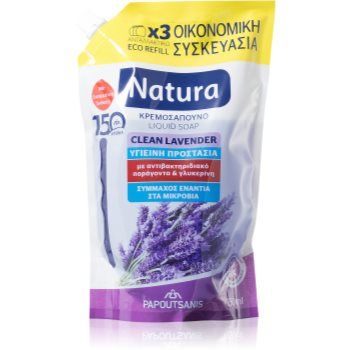 PAPOUTSANIS Natura Clean Lavender săpun lichid