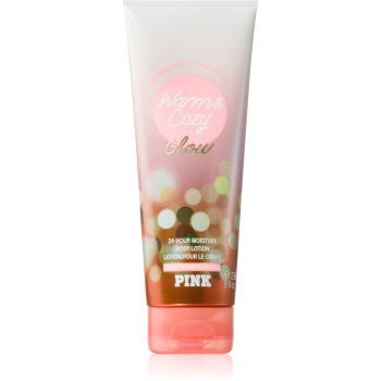 Victoria's Secret PINK Warm & Cozy Glow lapte de corp pentru femei de firma original