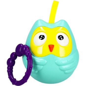 Bam-Bam Owl Roly-Poly jucărie cu activități