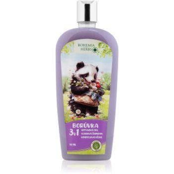 Bohemia Gifts & Cosmetics Bohemia Herbs Blueberry spumant de baie și gel de duș pentru copii