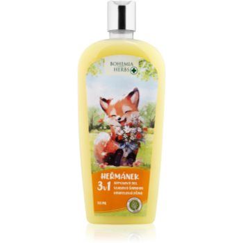 Bohemia Gifts & Cosmetics Bohemia Herbs Chamomile spumant de baie și gel de duș pentru copii