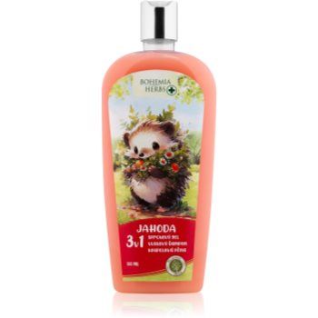 Bohemia Gifts & Cosmetics Bohemia Herbs Strawberry spumant de baie și gel de duș