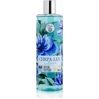 Bohemia Gifts & Cosmetics Flower Line Centaurea gel de duș pentru corp și păr 4 in 1