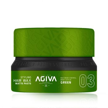 Ceara mata - AGIVA 03 - Matte Paste Green - 155 ml ieftina