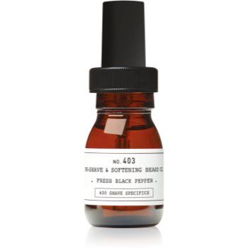 Depot No. 403 Pre-Shave&Softening Beard Oil ulei înainte de ras ieftina