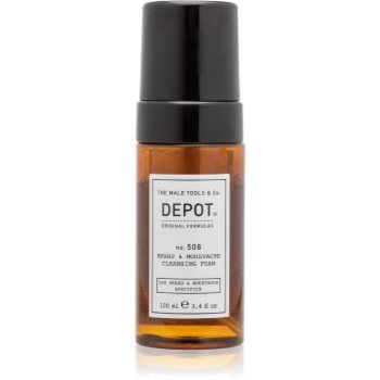 Depot No. 508 Cleansing Beard & Moustache Foam spuma de curatat pentru barbă