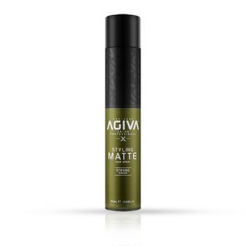 Fixativ pentru par - AGIVA - Matte - Green - 400 ml