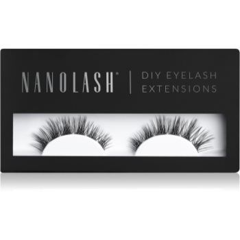 Nanolash DIY Eyelash Extensions pachet cu gene fără noduri autoadezive